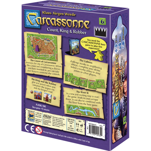 Carcassonne : Expansion 06 - Count, King and Robber